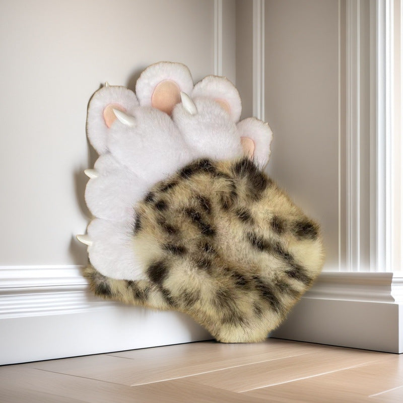 Cozy Plush Paw Eldiven – Yumuşak Tüylü Kedi & Ayı Kostüm Pençesi