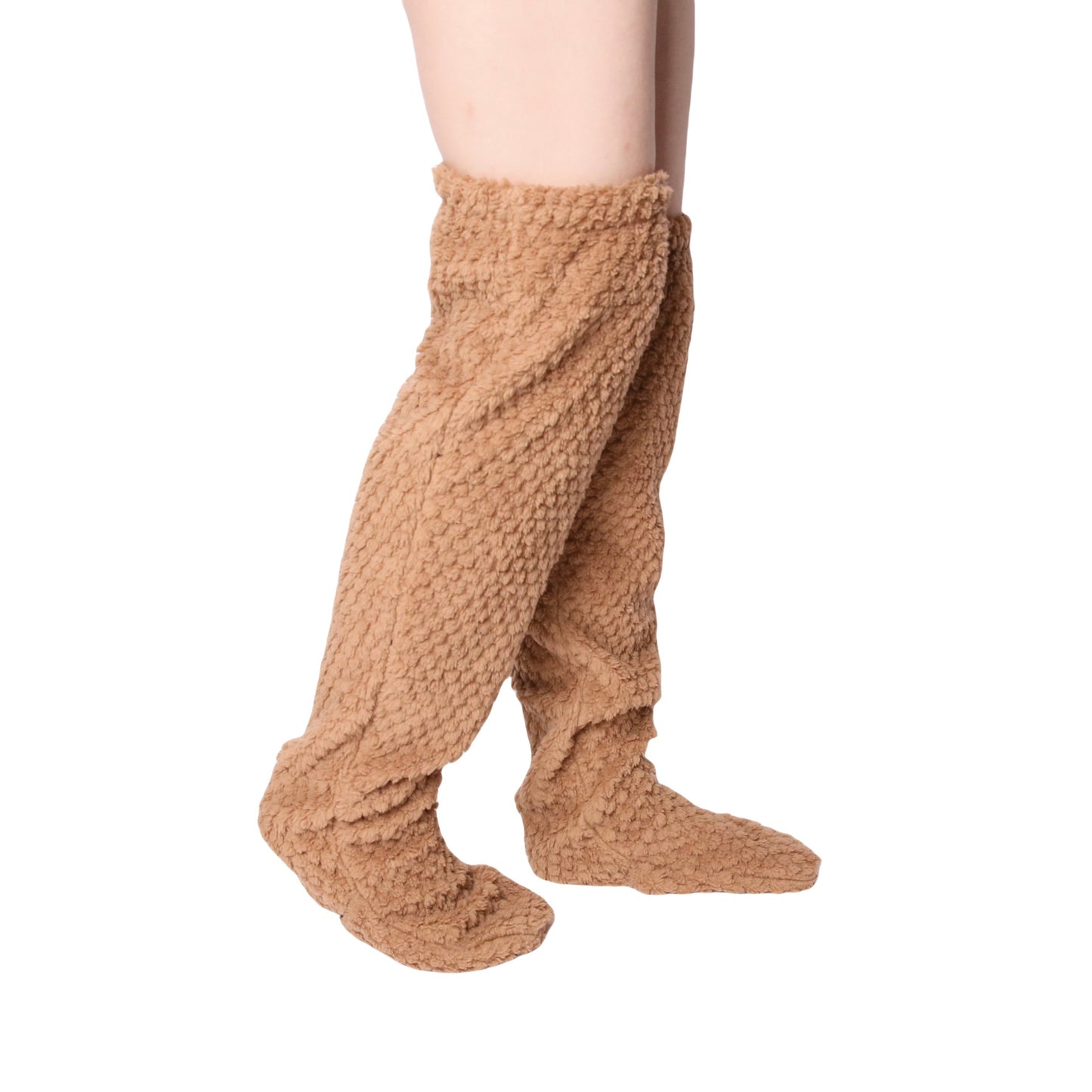 Cozy Bear Diz Çorabı – Hamile & Lohusa & Soğuk Bacaklar İçin